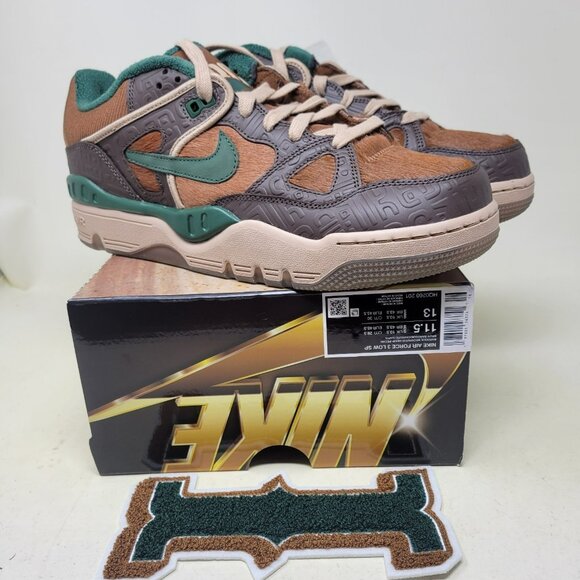 Nike Nigo x Air Force 3 Low Baroque Brown Men's Size 11.5 HQ0260-201